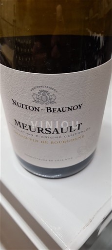 Bourgondië Meursault Nuton-Beaunoy Niet-geïntegreerd