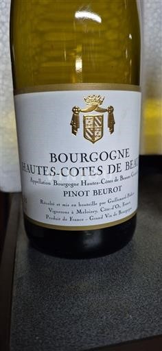 Burgundi Beaunen Ylämaat Guillemard-Pothier Pinot Beurot 2024