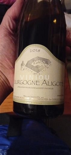 Burgundija Bourgogne Aligoté Domaine Borgnat 2018