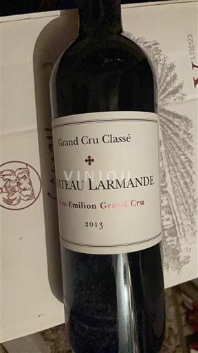 Burdeos Saint-Émilion Gran Cru Grand Cru Classé Château Larmande 2013