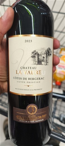 Sudoeste Côtes-de-Bergerac Château La Vaure Prestige 2023