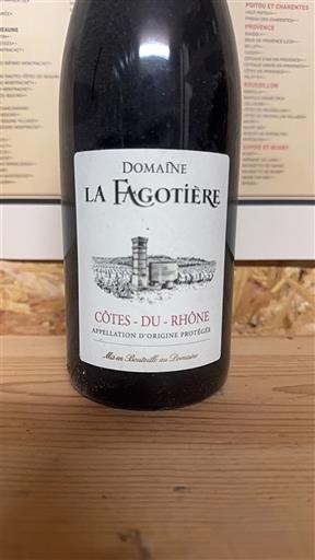 Valle del Ródano Côtes del Ródano Domaine La Fagotière 2019