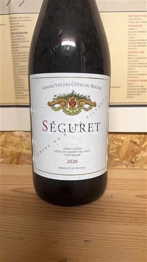 Valle del Rodano Non specificato Séguret 2020