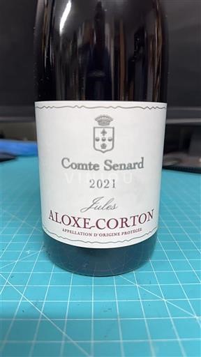 Borgoña Aloxe-Corton Comte Senard Jules 2021