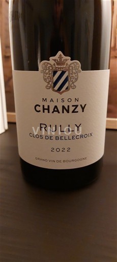 Burgundy Rully Maison Chanzy Clos de Bellecroix 2022