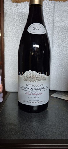 Burgundi Beaunen Ylämaat Cullemard-Pother Clos du Village Pinot Monopole 2020