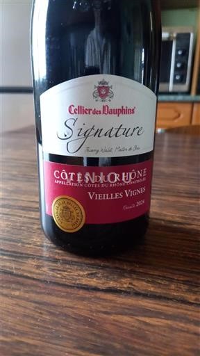 Rhônevallei Côtes-du-rhône Cellier des Dauphins Signature Vieilles Vignes 2024