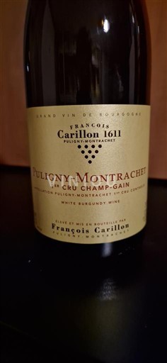 Bourgondië Puligny-Montrachet Premier Cru François Carillon 1er Cru Champ-Gain 2019