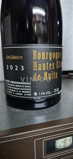 Bourgondië Hautes Côtes de Nuits Julien Cruchandeau Les Cabottes 2023