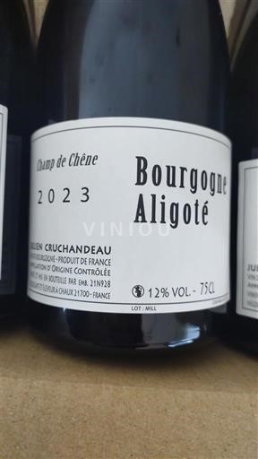 Bourgondië Bourgogne Aligoté Julien Cruchandeau Champ de Chêne 2023