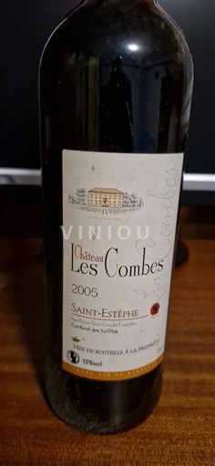 Bordeaux Saint-Estèphe Château Les Combes 2005