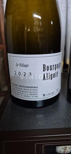 Bourgondië Bourgogne Aligoté Julien Cruchandeau Le Village 2023