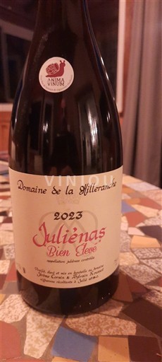Beaujolais Juliénas Domaine La Milleranche Bien Élevé 2023