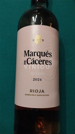 La Rioja rioja Marqués de Cáceres 2024
