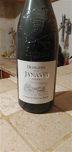 Vallée du Rhône Châteauneuf-du-pape Domaine La Janasse 2008