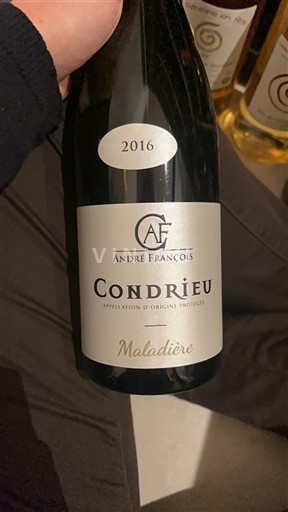 Rhônedalen Condrieu André François Maladière 2016