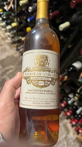 Bordeaux Barsac Premier Cru Château Coutet 1995