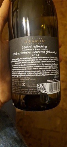 Trentino-Južna Tirolska Zgornje Poadižje Tramin Moscato giallo 2024