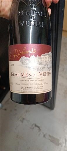 Rona dolina Beaumes de Venise Les Richards 2020