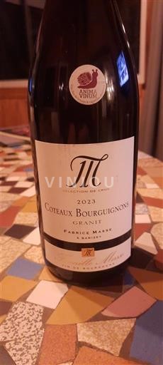 Bourgogne Bourgognebackar Fabrice Masse Grand T 2023