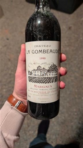 Bordeaux Margaux Château La Gombeaude 1990