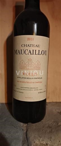Bordeaux Moulis-en-Médoc Château Maucaillou 2018