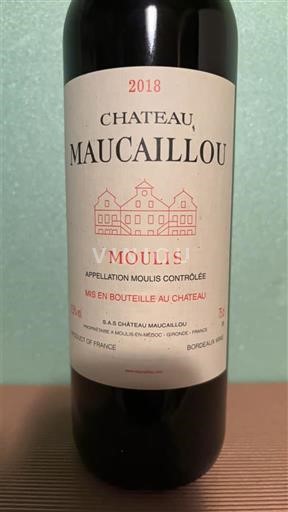 Bordeaux Moulis-en-Médoc Château Maucaillou 2018