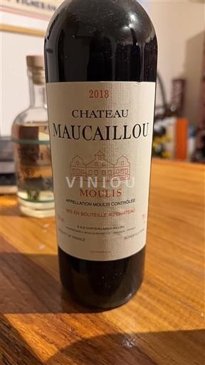 Burdeos Moulis-en-Médoc Château Maucaillou 2018