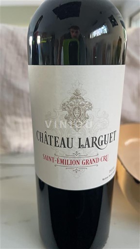 Bordeaux Saint-Émilion Grand Cru Château Larguet 2020