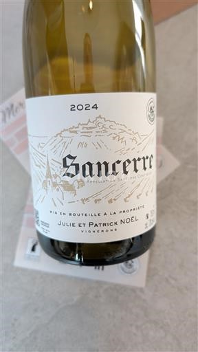 Valle del Loira Sancerre Julie et Patrick Noël 2024