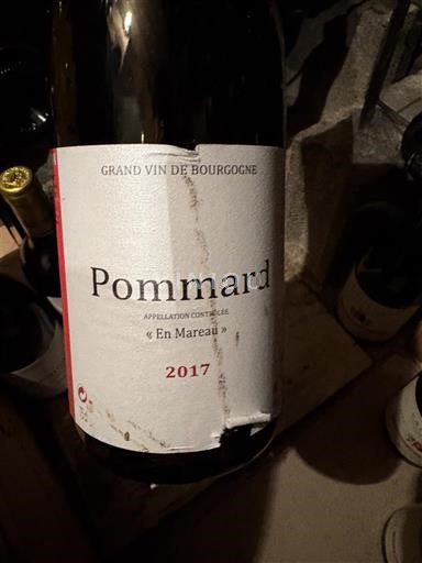 Burgundia Pommard Domaine Bertillon Père & Fils En Mareau 2017