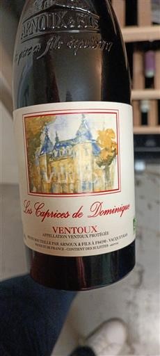 Rhônevallei Ventoux Arnoux & Fils Les Caprices de Dominique Niet-geïntegreerd