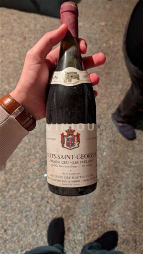 Bourgogne Nuits-Saint-Georges Premier Cru Les Caves des Hautes Côtes Les Pruliers 1989