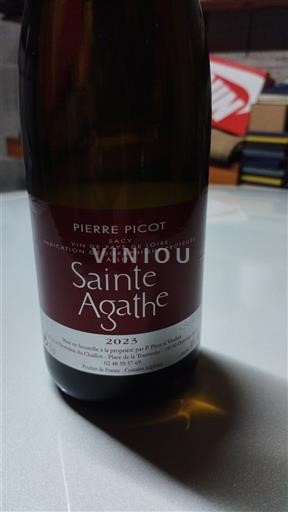 Wines Rouge sec Sainte Agathe Pierre Picot 2023 France Loire Valley Allier IGP