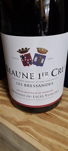 Burgundi Beaune Premier Cru Domaine Lycée Viticole Les Bressandes 2023