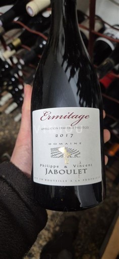 Rhônevallei Hermitage Domaine Philippe & Vincent Jaboulet 2017