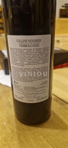 Piamonte Colline Novaresi Cascina gallone Nebbiolo 2023