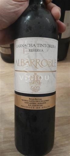 Castilië-La Mancha Almansa Albarroble Garnacha Tintorera Reserva Niet-geïntegreerd