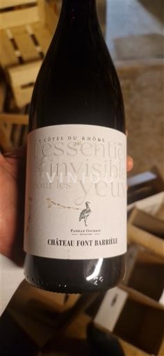 Valle del Rodano Côtes-du-Rhône Château Font Barrielle L'essentiel est invisible pour les yeux 2021