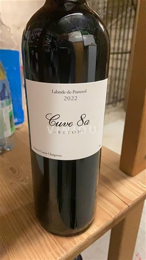 Bordo Lalande-de-Pomerol Château Canon Chaigneau Cuve 8a Béton 2022