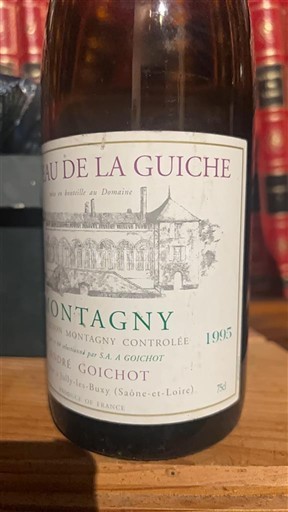 Bourgogne Montagny Château La Guiche 1995