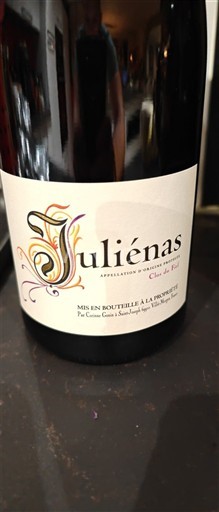 Beaujolais Juliénas Clos du Fief Senza annata