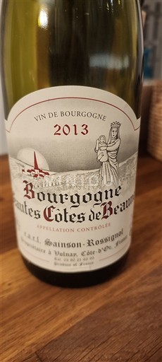Bourgogne Ikke specificeret S.A.R.L. Samson-Rossignol 2013