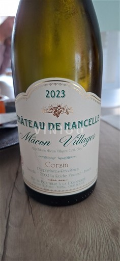 Burgundi Mâcon ja Mâcon-kylät Château Nancelle 2023