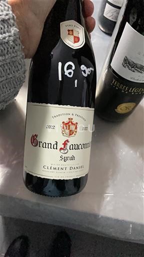 Languedoc a Roussillon Pays d'Oc Clément Daniel Grand Fauconnier Syrah 2022