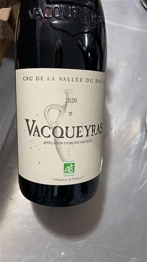 Vallée du Rhône Vacqueyras Inconnu 2020