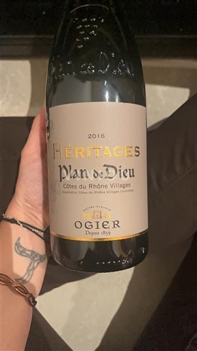 Rona dolina Ni doloceno Ogier Héritages Plan de Dieu 2016