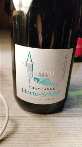 Šampanja Šampanjec Hotte-Schmit Tradition Neleten.