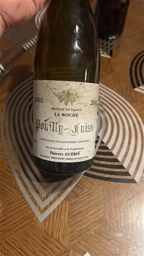 Borgonha Pouilly-fuissé La Roche 2002