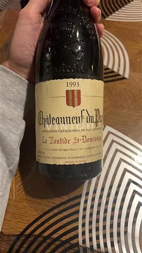 Valle del Ródano Châteauneuf-du-Pape. La Bastide St-Dominique 1993